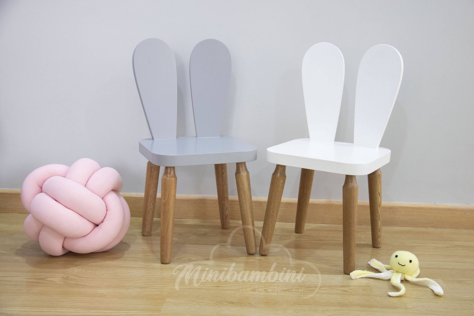 Originales sillas infantiles con forma de animal