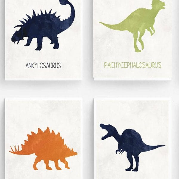 Cuadros decorativos de dinosaurios, decoracion