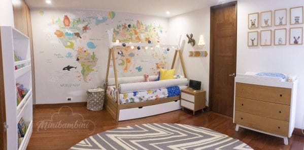Habitacion Infantil, diseño de interiores, diseño para cuartos de niños