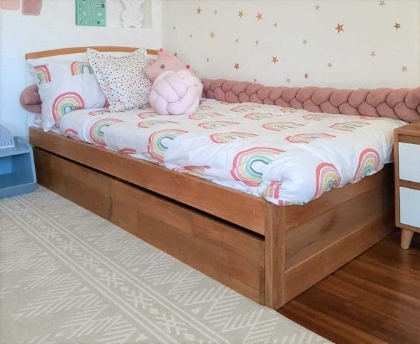 cama emilio con cajones, camas minibambini, camas montessori